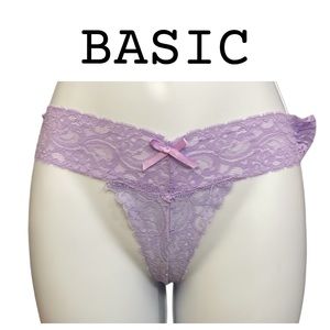 Lavender G-String Underwear